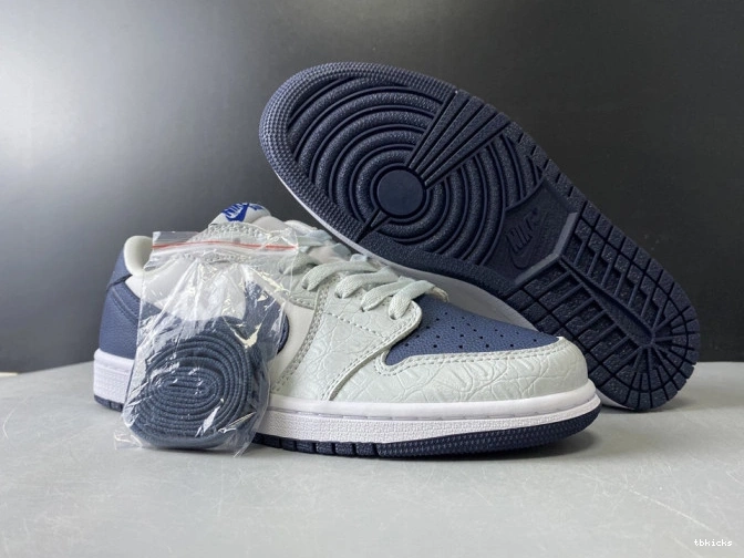 Cheap TB Navy Grey Jordan Blue CW8576-200 Air 1 0815